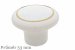 Knobky s kombinac kov-porceln (plast)