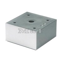 noka plast H17mm/75x75mm RAL 9006