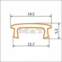 Kryt na Al profil SURFACE, GROOVE, CORNER ir naklapvac