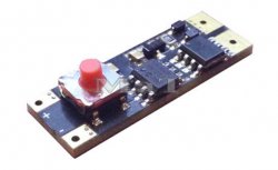 Stmívač pro LED pásky do profilů s tlačítkem - 12V/120W