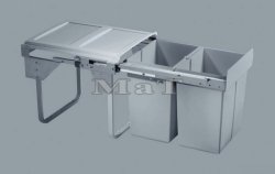 Vsuvn odpadkov 2- ko Komfort, 2x20 l, K45-ed plast