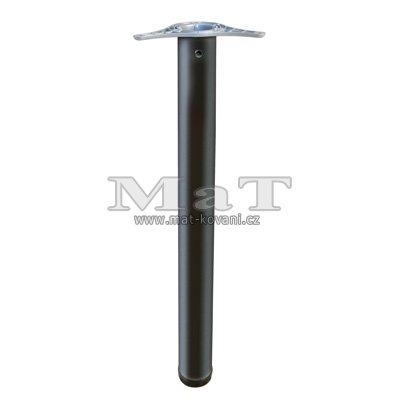 stolov noha H710/60 ern TEKNOLINE