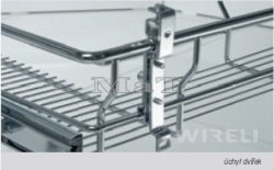 chyt Komfort dvek pro mont elnch dvek, 17 x30 x136 mm, chrom