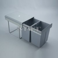 Vsuvn odpadkov 2-ko, 2x20 l, ed plast