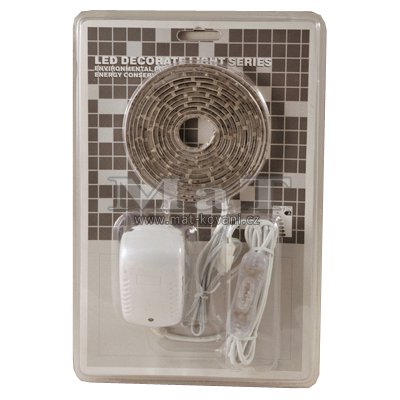 led psek L= 2,5 bm + trafo 12V-2,4W Blister tepl bl