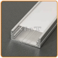 Al profil pro LED psky WIDE ANODIZOVAN 2000mm