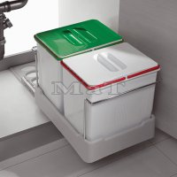 odpadkov ko 16L+16L ed 97/DE1 INOXA