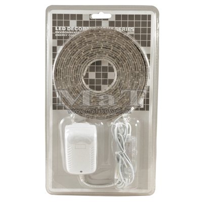 led psek L= 5 bm + trafo 12V-2,4W Blister tepl bl