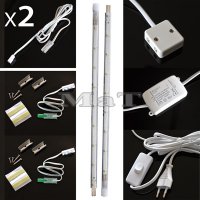 Led psek sada 2 ks 2x30cm + trafo