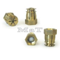 expansn hmodinka M6x12 mosaz