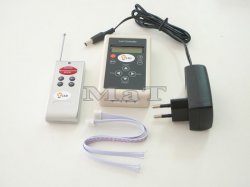 LED ovlada digitln psky, RF ovldn 6 tlatek, 12V, 3x48W 83program