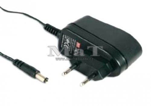 adaptr spnan GS06E12-P1J Mean Well AC/DC 12V/6W/0,5A