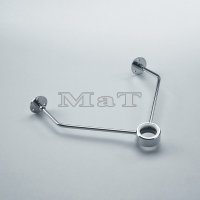drk bon na sloup dvojit - chrom mat