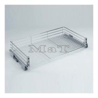 Plnovsuvn ko Komfort s chyty na dvka a tlumenm dovenm, 956-972 x460 x130 mm, chrom