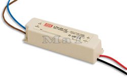 LPV 20W stejnosmrn spnan zdroj 12V 230VAC/50Hz/12V=/1,67A/20W IP67