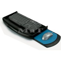 výsuv klávesnice s myší H35mm šedý