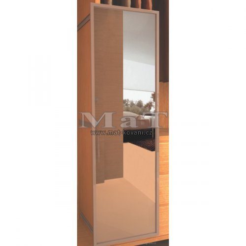 Plnovsuvn zrcadlo, 50x1405x480 mm, hlink eloxovan