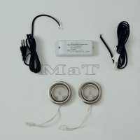 sada 2x halogen 20W+trafo chrom