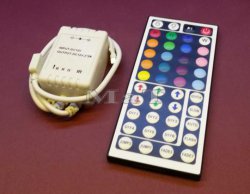 LED RGB adi s dlkovm ovldnm pro RGB psky 72W 44tl.