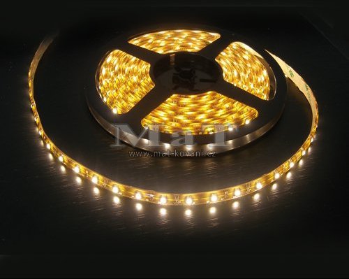LED psek 60 LED/m 4,8W/m bl tepl bez kryt