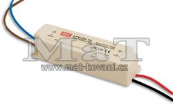 LPV 20W stejnosmrn spnan zdroj 12V 230VAC/50Hz/12V=/1,67A/20W IP67