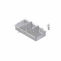 Miska na istc prostedky (2 ks), plast bl