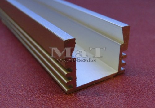 Al profil pro LED psky SQUARE - horn mont