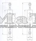 Rozvorov tye k zmkm 701 a 702 do 2000mm