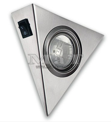halogen jehlan chrom + vypna 20W