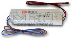 LPV 60W stejnosmrn spnan zdroj 12V 230VAC/50Hz/12V=/5A/60W IP67
