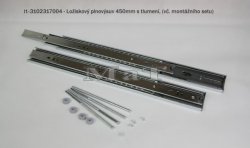Sestava - loiskov plnovsuv s tlumenm 450mm L/P (v. montnho setu) pro koe 300 mm