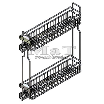 lahvovnk vsuv HETTICH s tl. .200 d.450 chrom lev