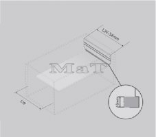 Dno pro box 450 x 1000 mm