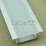 Al profil pro LED psky FLAT 2 - na zafrzovn