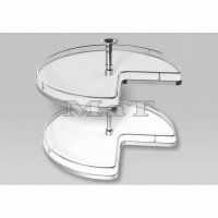 Karusel Compact A - 270, pln dno, 810x810x630-730 mm, chrom